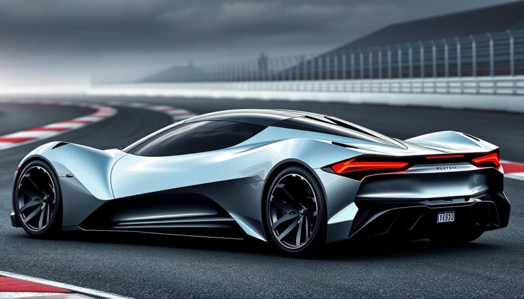 Desain aerodinamis mobil sport kelas dunia