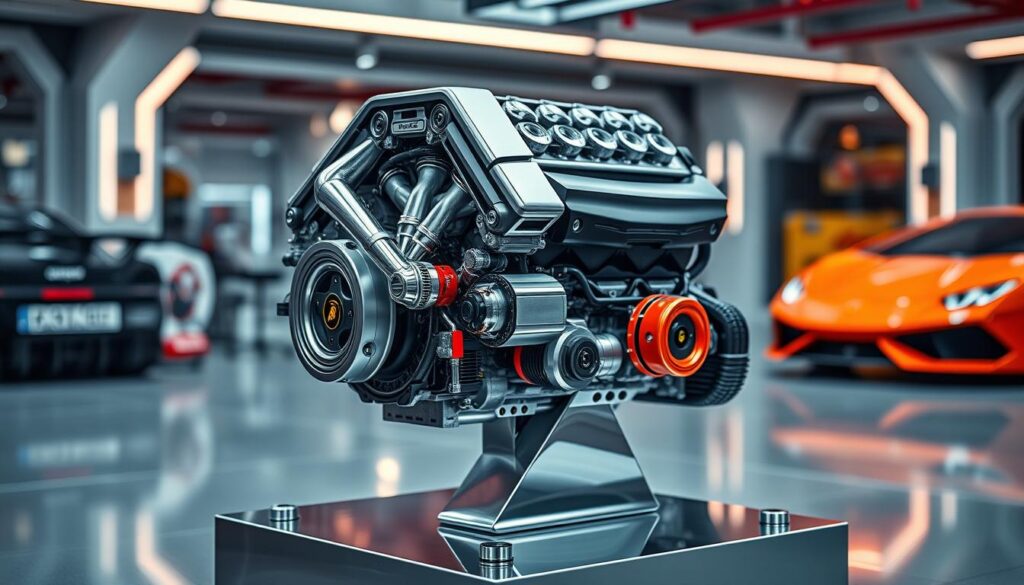 Lamborghini mesin bertenaga